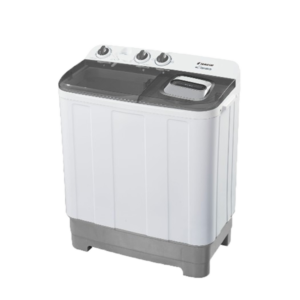 Tamashi 8kg Durable Twin Tub Semi Auto Washing Machine| Strong Motor, Lint Filter, Wash & Spin, High Clean Ratio, Rust Free, Temperature Resistant [NWX 080]