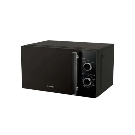 Haier 20L Manual Solo Microwave Oven| 700W, Black [HMW20MBP]