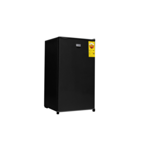Nasco 92L 2-Star Single Door Table Top Refrigerator in Black| Single Door Mini Fridge, Dorm Fridge, Adjustable Thermostat, Mini Refrigerator for Bedroom, Office, Dorm [NASF1-110FL-B]
