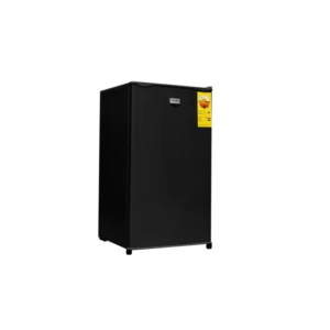Nasco 92L 2-Star Single Door Table Top Refrigerator in Black| Single Door Mini Fridge, Dorm Fridge, Adjustable Thermostat, Mini Refrigerator for Bedroom, Office, Dorm [NASF1-110FL-B]