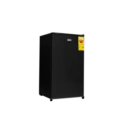 Nasco 92L 2-Star Single Door Table Top Refrigerator in Black| Single Door Mini Fridge, Dorm Fridge, Adjustable Thermostat, Mini Refrigerator for Bedroom, Office, Dorm [NASF1-110FL-B]