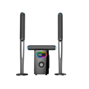 Asano 3.1ch Home Theatre System | Bluetooth Speaker System, Multimedia Audio Speaker, 8" Speaker, Extra Bass, FM Radio, USB Drive, LED Digital Display, Remote [TK-2026]