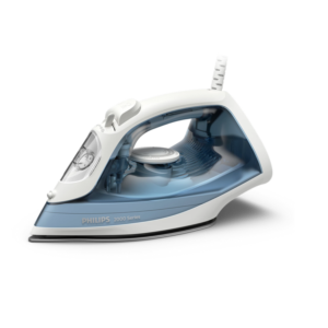 Philips 2000W Steam Iron| 2000 Series Steam Iron,  25 g/min Continous Steam, 100g Steam Boost, Non-stick Soleplate, Drip-stop, 4 Steam Settings, Light Weight, Blue [DST2010/26]
