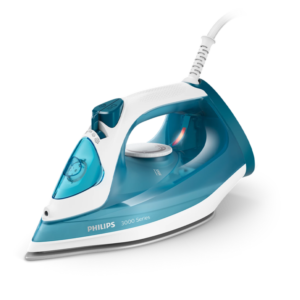 Philips 2100W 3000 Series Steam Iron| 140g Steam Boost, Built-in Calc-Clean Slider [DST3011/26]