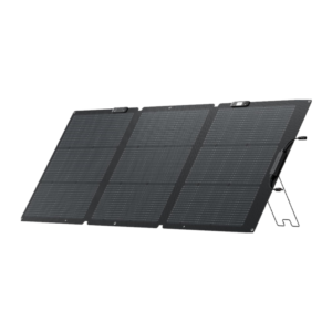 Ecoflow 160W Portable High-Efficiency Solar Panel| Up to 23% High Conversion Rate, Durable & Lightweight, Adjustable Angle Kickstand Case, Waterproof IP68 for Outdoor Adventures