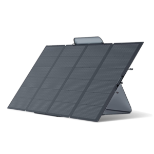 Ecoflow 400W Portable High-Efficiency Solar Panel| Up to 23% High Conversion Rate, Durable & Lightweight, Adjustable Angle Kickstand Case, Waterproof IP68 for Outdoor Adventures