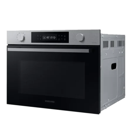 Samsung 60cm Built-in Electric Oven/Microwave Combo w/ LED Display| 50L Capacity, Wi-Fi connectivity, Child Lock, Convection Oven, 20 Automatic Programmes, Stainless Steel [NQ5B4553FBS/U1]
