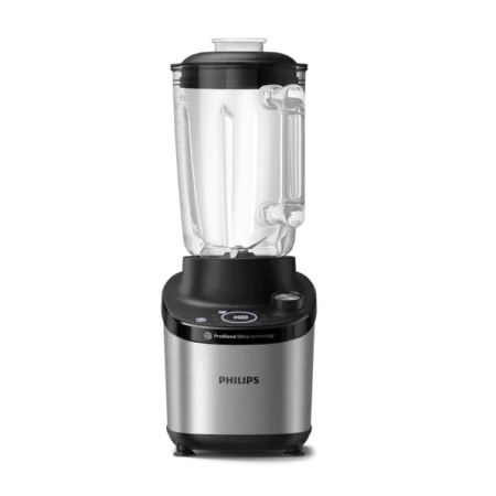 Philips 1500W 7000 Series High Speed Blender w/ Digital Display & ProBlend Ultra Technology | 2L Glass Jar with 1.8L Effective Capacity [HR3760/00]