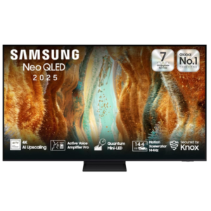 Samsung 85″ QN70F 4K Neo QLED Mini LED Vision AI TV (2025)| NQ4 AI Gen2 Processor, 4K AI Upscaling, 144Hz, Gaming TV [QA85QN70FAUXGH]