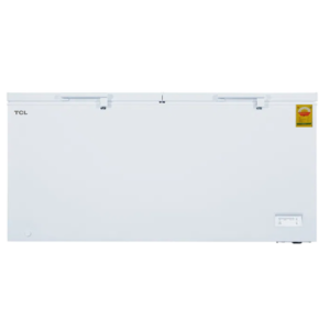 TCL 708L Double Door Chest Freezer | Electronic Control, Super Freeze Function, Cool or Freeze, White [F920CFSL]