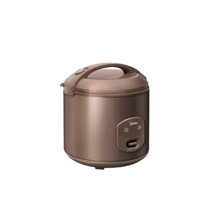 Midea 1.8L Rice Cooker| Non-Stick Inner Pot, Cook/Warm Indicator Light, Better Heat Distribution, Gold [YJ508J]