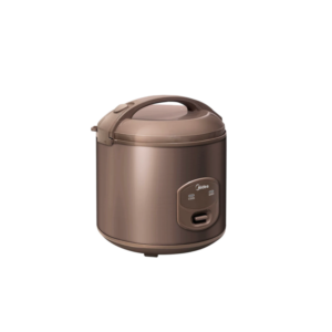 Midea 1.8L Rice Cooker| Non-Stick Inner Pot, Cook/Warm Indicator Light, Better Heat Distribution, Gold [YJ508J]