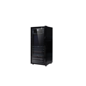 Nasco 110L Mini Glass Door Refrigerator| Small Beverage Refrigerator and Cooler, Mini fridge with Tempered Glass Door [NAS-FL110SC]