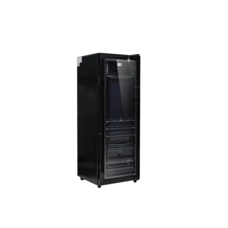 Nasco 150L Mini Glass Door Refrigerator| Small Beverage Refrigerator and Cooler, Mini fridge with Tempered Glass Door [NAS-FL150SC]