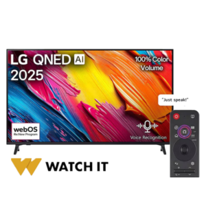 LG 65" AI QNED70 4K HDR10 webOS25 Smart TV w/ AI Magic Remote (2025)| α7 AI Processor, Amazon Alexa [65QNED70A6A]