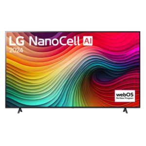 LG 43" NanoCell AI NANO81 4K Smart TV w/ Magic Remote (2024)| Superior Picture and Sound Quality, α8 AI Processor 4K [43NANO81]