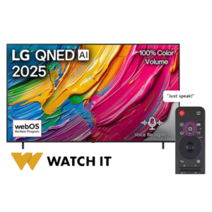 LG 86" QNED AI QNED80 4K HDR10 webOS25  Smart TV (2025)| AI Magic Remote, Dynamic QNED Colour, Advanced Local Dimming [86QNED80A]