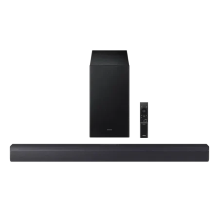 Samsung 300W  2.1ch B-series Soundbar (2025)| Subwoofer, Dolby Audio/DTS Virtual:X, Bass Boost, Adaptive Sound [B450F]