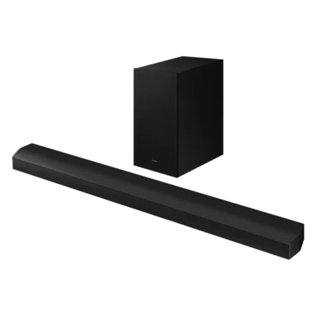 Samsung 200W  5.1ch. DTS Virtual:X Soundbar w/ Bass Boost and Wireless Subwoofer (2024) [B73MD]