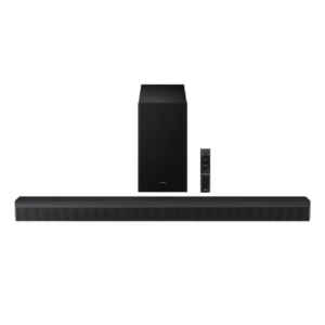 Samsung 400W B-series 5.1ch Soundbar w/ Wireless Subwoofer & Q-Symphony (2025)| Dolby Audio 5.1ch / DTS Virtual:X, Adaptive Sound [B750F]
