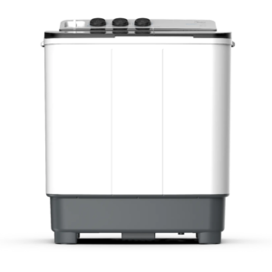 Midea 18kg Twin Tub Washing Machine Tub Washer With Dual Force Pulsator| Durable Body with Air Fresh, Big Knob, Anti Rust [MT100W180/WG-7]