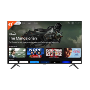 Nasco 43" Google Smart Full HD TV| Google Play, Chromecast Built-in, Netflix, YouTube, Prime Video [NAS-B43FBFL-G]