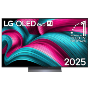 LG 55" Class OLED evo AI 4K C5 Series Smart TV w/ Magic Remote (2025)| Dolby Atmos, Dolby Vision, HDR10, AI Super Upscaling 4K, Filmmaker Mode, Wow Orchestra, Alexa Built-in [OLED 55 C5]