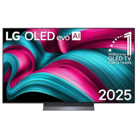 LG 77" Class OLED evo AI 4K C5 Series Smart TV w/ Magic Remote (2025)| Dolby Atmos, Dolby Vision, HDR10, AI Super Upscaling 4K, Filmmaker Mode, Wow Orchestra, Alexa Built-in [OLED 77 C5]