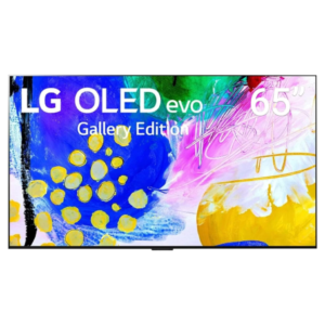 LG 65" 4K OLED Series G2 webOS22 Smart TV with Gallery Design| a9 Gen5 4K Processor, G-Sync & FreeSync for Gaming, 1ms Response Time. [OLED65G26LA]