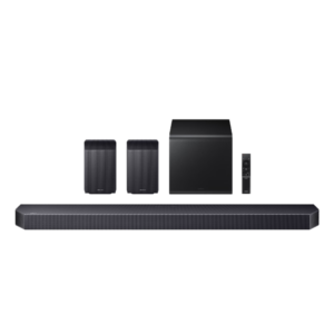 Samsung 540W True 9.1.4ch Full Surround Soundbar w/ Wireless Subwoofer (2025)| Q-Symphony with Wireless Dolby Atmos, Active Voice Amplifier (AVA) Pro, Alexa Built-in, Works with Google [Q930F]