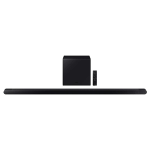 Samsung 330W Ultra-slim 3.1.2ch. Wireless Dolby ATMOS Slim Soundbar System| Built-in Voice Assistant and Apple Airplay, Wireless Subwoofer, Q-Symphony [S80CB]