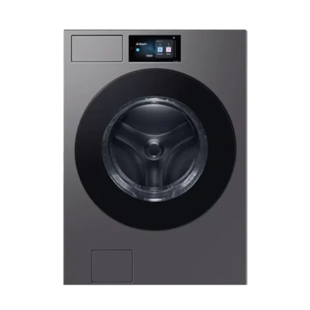 Samsung 22kg/11kg Bespoke AI Laundry Combo EcoBubble Washer-Dryer| 7" LCD Display, AI Wash+, Wi-Fi Embedded, Voice Enabled, Speed Shot, Child Lock, Dark Grey [WD90F22BCSNQ]