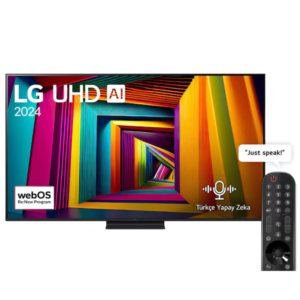 LG 75" UT91 4K UHD WebOS 24 AI Smart TV w/ Magic Remote (2024) [75UT91003]