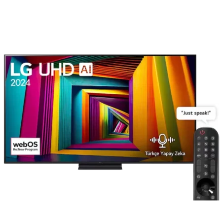 LG 75" UT91 4K UHD WebOS 24 AI Smart TV w/ Magic Remote (2024) [75UT91003]