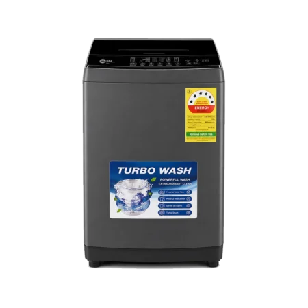 H&A 8kg 7-Star Top Load Full Auto Washing Machine| Turbo Wash, Built-in Drainage Pump, Multiple Spin Speed & Water Flow Options, Magic Cleaning Filter, Baby Care, Tub Clean, Child Lock, 70% Energy Saver [H&A-XQB-80C06]