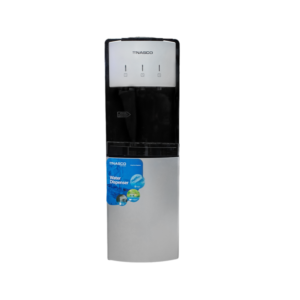 Nasco 16L Tri-Temp Water Dispenser w/ Storage Cabinet| Black & Silver [NAS-YL-1128BLM]