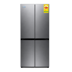 Nasco 360L 2-Star French Door Refrigerator| Cross Door Fridge Freezer Combination [NASF2-400FDR]