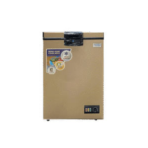 Nasco 100L 2-Star Chest Freezer| Powerful Compressor, Energy Saving, Gold Colour [NAS-150FL-G]