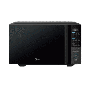 Midea 30L Digital Solo Inverter Quattro Microwave Oven| 900W, 6-On-Touch Auto Menus, Auto Clean Function, 11 Power Levels, Cavity Deodorization, Cavity Cleaning, Child Lock, Black [EM9P032MO-B]
