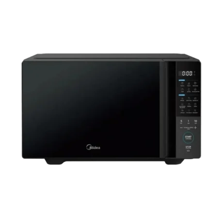 Midea 30L Digital Solo Inverter Quattro Microwave Oven| 900W, 6-On-Touch Auto Menus, Auto Clean Function, 11 Power Levels, Cavity Deodorization, Cavity Cleaning, Child Lock, Black [EM9P032MO-B]