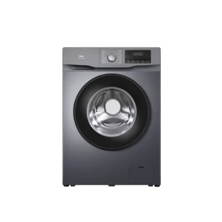 TCL 7kg Front Load Washing Machine| 1400 rpm, Add Garment, LED Display, Drum Clean, Sound Off Function, 24 hours Delay, Memory Backup, Overheating Control [P607FL]