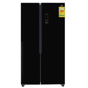 TCL 529L 3-Star Frost Free Side by Side Refrigerator w/ LED Display| Black Glass [P692SBBG]