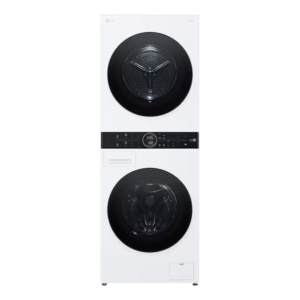 LG 12/10kg AI WashTower™ with Centre Control™| Single Unit WashTower w/ 12kg Washer Capacity & 10kg Dryer Capacity, max. 1400 rpm, Steam™, TurboWash™360, Auto Condenser Cleaning and ThinQ™ WiFi function [WT1210WWF]