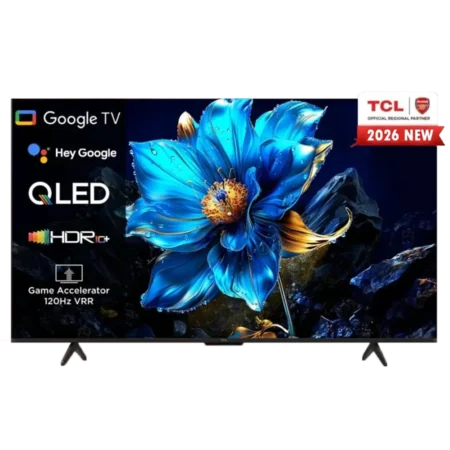TCL 65" T6D Premium QLED Google TV (2026)| Colourful Quantum Crystal, Bionic Colour Optimization Technology, HVA Panel, AI Cinematic Agent, AiPQ Processor, Dolby Vision, Dolby Atmos, Slim & Uni-Body, Hands-free Voice Control [65T6D]
