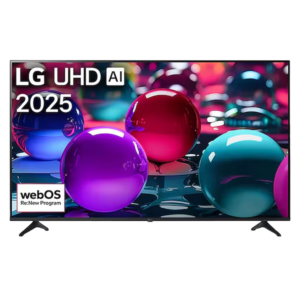LG 65" UA73  AI HDR10 webOS25 Smart TV 4K UHD TV w/ AI ​​Magic Remote, 2025 | AI Concierge, Alpha 7 Processor 4K Gen8, Game Optimiser & ALLM, 60Hz [65UA7300]