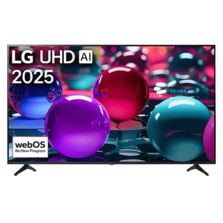 LG 65" UA73  AI HDR10 webOS25 Smart TV 4K UHD TV w/ AI ​​Magic Remote, 2025 | AI Concierge, Alpha 7 Processor 4K Gen8, Game Optimiser & ALLM, 60Hz [65UA7300]