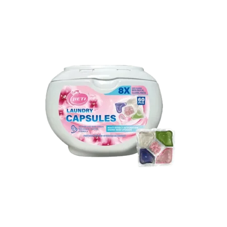 JIETI Powerful 5-in-1 Laundry Capsules| 60 Pods