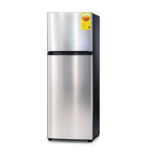 Midea 338L 3-Star Frost Free Top Freezer Refrigerator Multi Air Flow, Tropical Compressor, Super Cooling, Bru Steel [MDRT489MTN46]