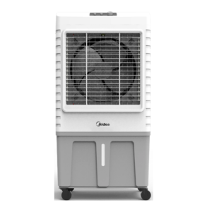 Midea 100L Industrial Evaporative Air Cooler | 420W, Humidification, Evaporative Cooler with Wheels, Industrial Swamp Air Cooler, Humidifying Air Flow, Air Volume up to 4000 m³/h [AC500-23B]