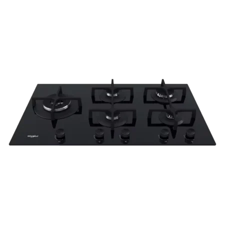 Whirlpool 90cm 5 Burner Gas Hob| Black [GOA 9523/NB1]